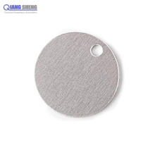 Custom Silver Stamping Blank Metal Tags for jewelry